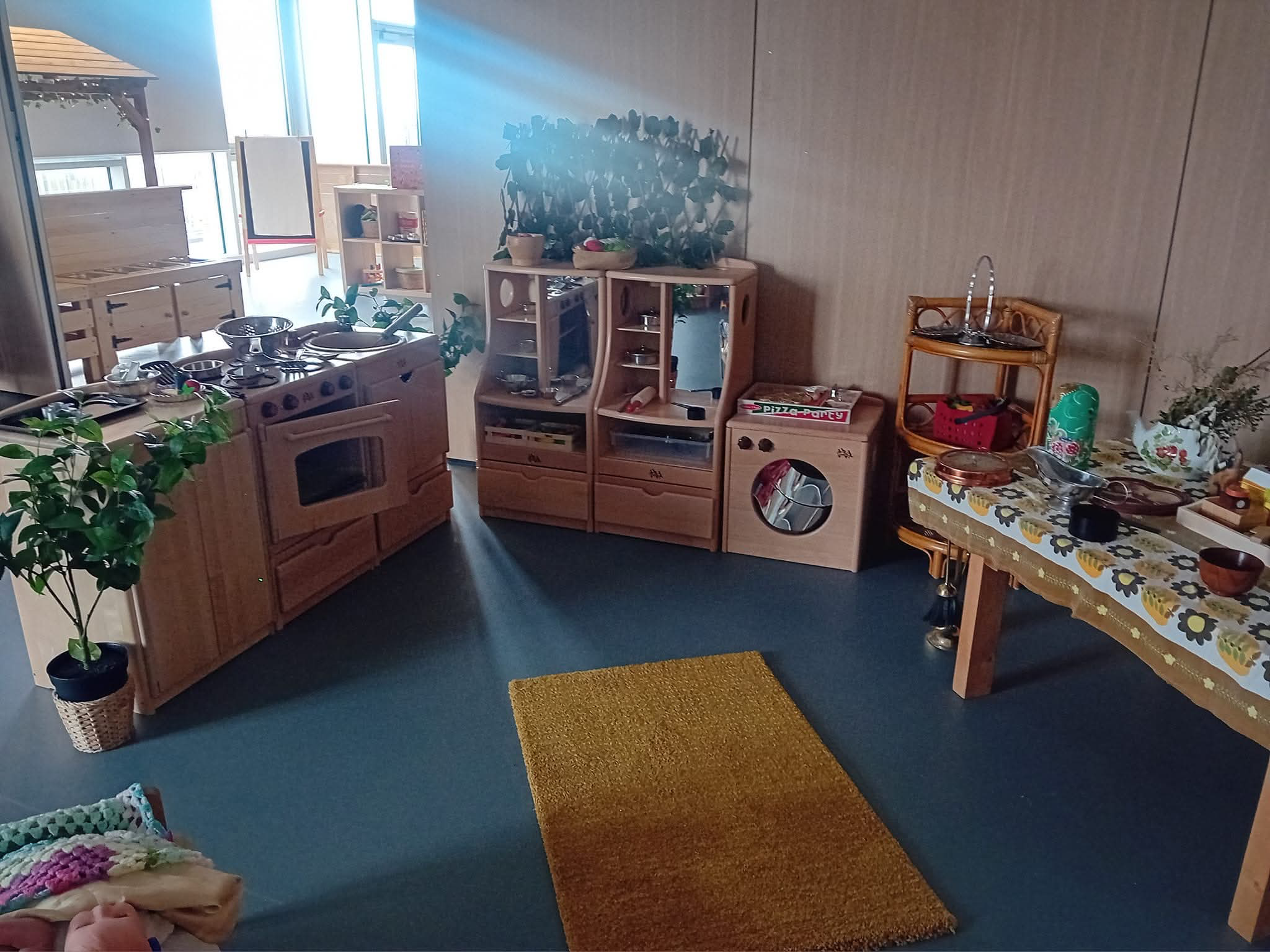 Outdoor and arrival area at our Morriston Tan Y Lan nursery site