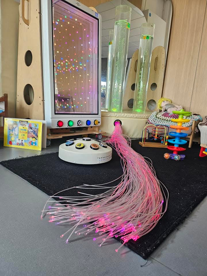 Calm play resources at our Morriston Tan Y Lan nursery site